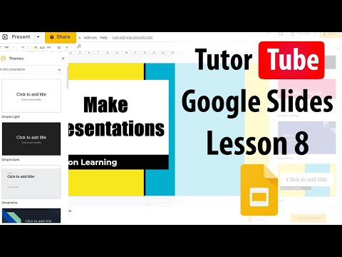 Google Slides Tutorial Lesson 1 Accessing Google Slides