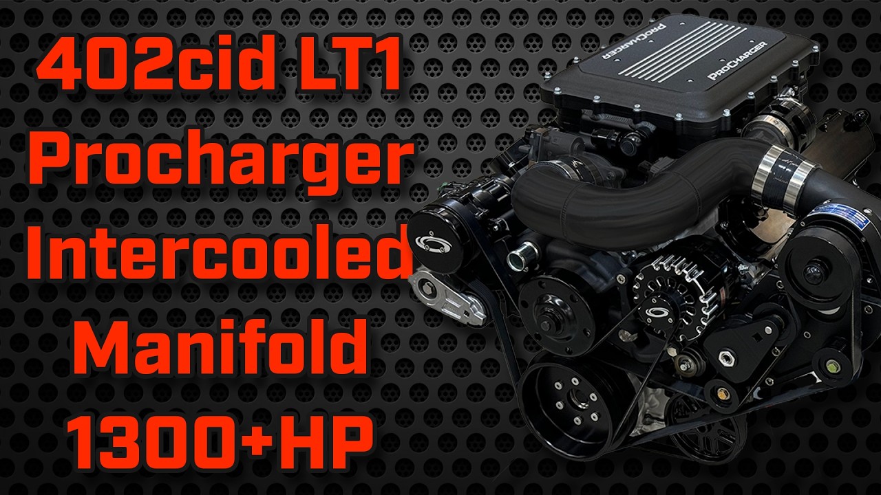 Dyno: Procharged 402cid Gen V LT