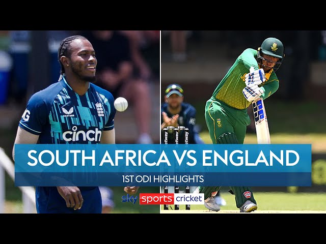 Jason Roy hits century despite superb SA bowling! | South Africa v England | 1st ODI Highlights