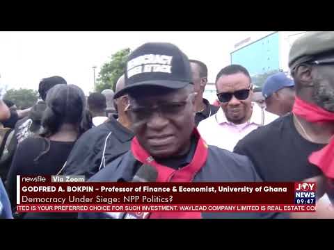 Godfred Bokpin questions Ghana's democratic institutions and their independence. #Newsfile