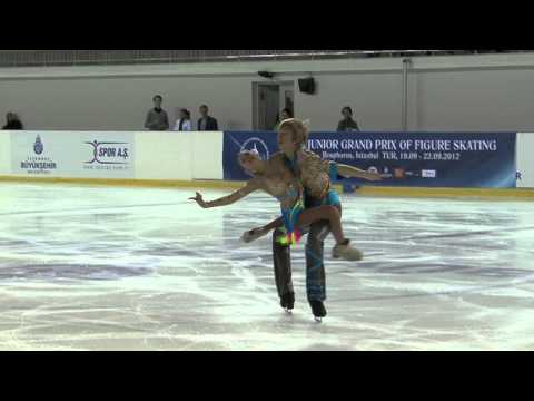 3 S. TSENOVA / E. ZAYTSEV (BUL) - ISU JGP Istanbul 2012 Junior Ice Dance Free Dance