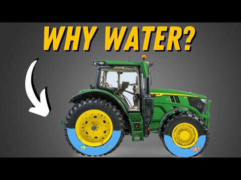 Why Some Tractor Tires Are Filled With Water?
