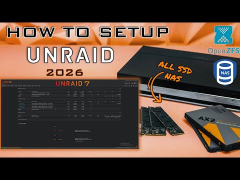 UNRAID Has Changed! – 2026 Setup Guide with ZFS & NVMe
