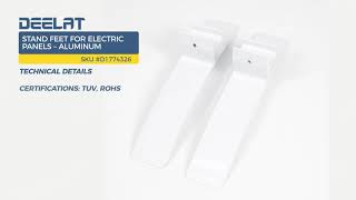 Stand Feet for Electric Panels – Aluminum