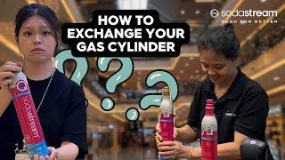 How To Exchange & Refill Your SodaStream CO2 Gas Cylinder 💨!!