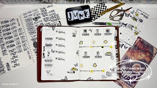 Plan with Me in my Weekly Essential Planner @auraestelle|Mental and Physical Health #planner