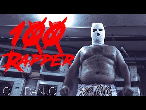 OLLI BANJO - 100 RAPPER (Official Video) / Album "Großstadtdschungel" VÖ 04/08/17