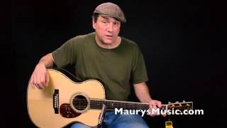 Video thumbnail for The Martin OM-45 De Luxe Authentic 1930 at Maury's Music by Maury's Music