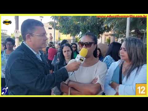 Tv Educativa Prof Dr  Emerson entrevista Dona Amélia Merendeira Escolar, na Greve das Merendeiras Estado SP