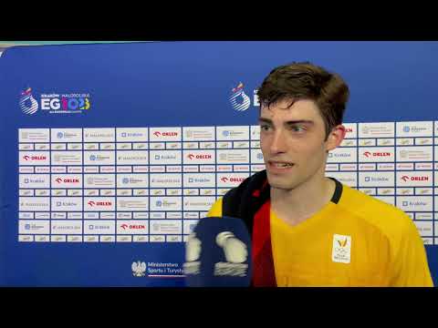 Julien Carraggi on his win at the Round of 16 at the European Games 2023