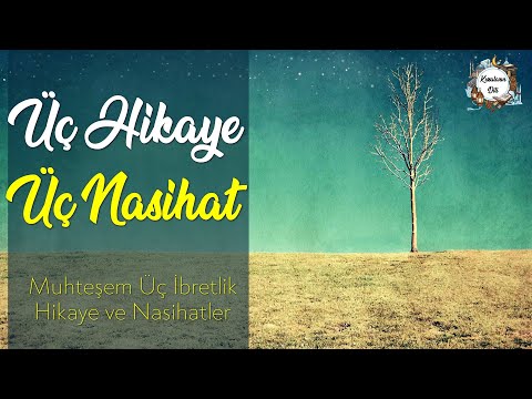 ÜÇ HİKAYE ÜÇ NASİHAT | İbretlik Hikayeler - Kıssadan Hisse