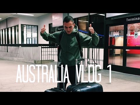 MY JOURNEY TO AUSTRALIA! - TRAVEL VLOG 1 - OMID