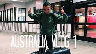 MY JOURNEY TO AUSTRALIA! - TRAVEL VLOG 1 - OMID