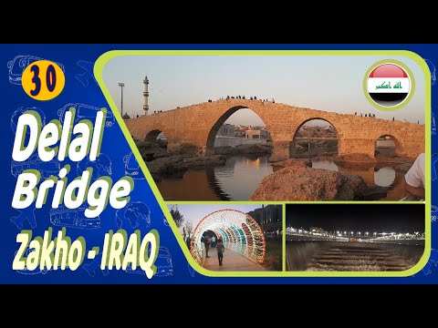 Ponte Delal em Zakho, Curdistão - IRAQUE.