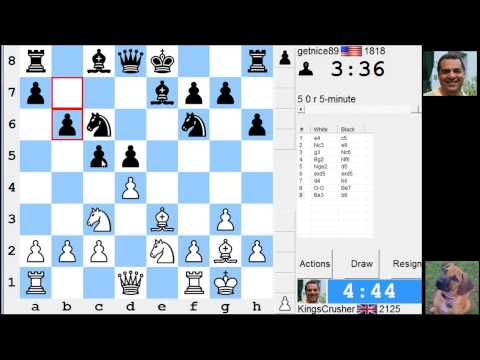 LIVE Blitz #2436 (Speed) Partita di scacchi: Bianco contro getnice89 in siciliano: chiusa