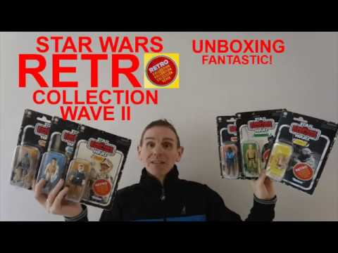 STAR WARS THE EMPIRE STRIKES BACK THE RETRO COLLECTION WAVE 2 LUKE LEIA YODA HAN LANDO BOBA FETT