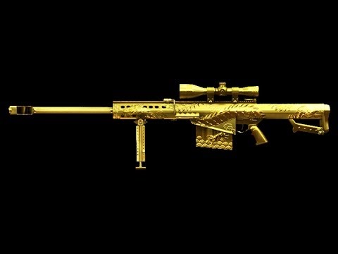 Crossfire NA 2.0: Barret M82A1 - Ultimate Gold smith in BOT match (demo)