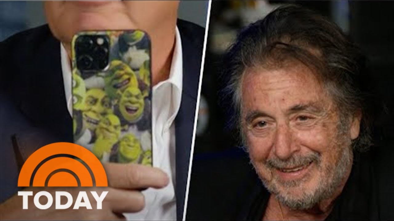 Al Pacino didn’t know he had a Shrek phone case | The Digital Fix