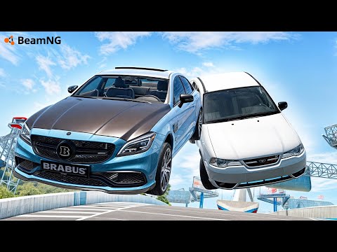 QAYSI MASHINA UZOQROQ SAKRAYDI?! ENG HAVFSIZ MASHINANI IZLAB - BEAMNG DRIVE CRASH TEST