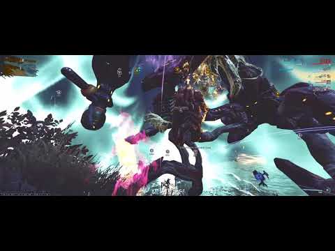 Warframe ー ハント| Eidolon | New T4 Amp vs Gantuyst | Phahd 足場!