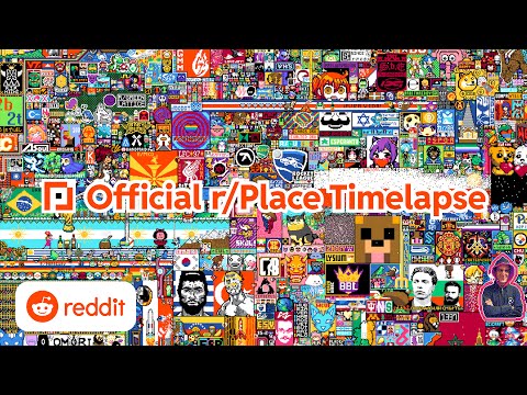 r/Place 2022 Timelapse