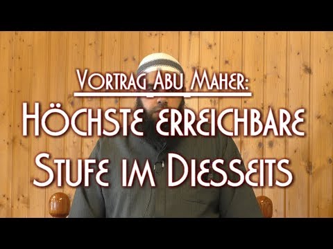 HÖCHSTE ERREICHBARE STUFE IM DIESSEITS mit Abu Maher am 20.04.2018 in Braunschweig