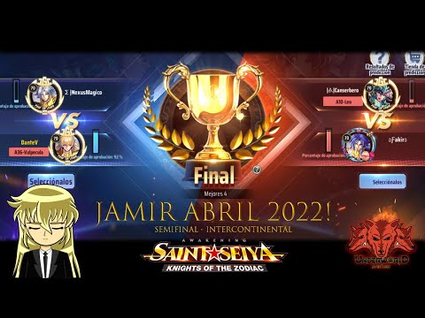 🏆JAMIR INTERCONTINENTAL ABRIL 2022!🏆SEMIFINAL! - Saint Seiya Awakening KOTZ