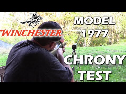 Winchester Model 1977 Chronograph Test