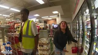 7-Eleven Employee Arrested After Locking Woman Inside - EJV BODYCAM