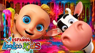 🐄 La Vaca Lola + Los Pollitos + A Ram Sam Sam 🌈Aprende Colores - Canciones de la Granja para Niños gameplay video by DPSSLPBill, 5:59 duration
