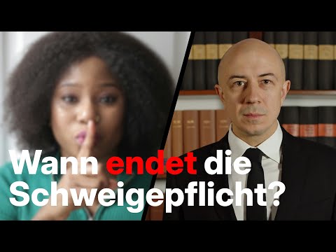 Wann endet die anwaltliche Schweigepflicht?