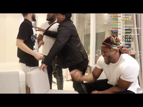 YourRAGE Reacts To Adin Ross Getting Pressed By Ski Mask the Slump God Security Guard