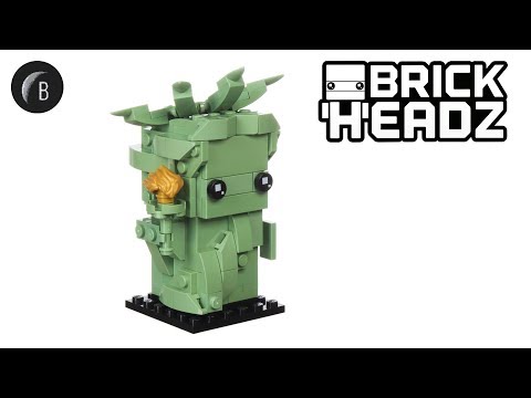 Vidéo LEGO BrickHeadz 40367 : Statue de la Liberté