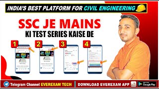 SSC JE MAINS KI TEST SERIES KAISE DE || AVNISH SIR #civil_engineering