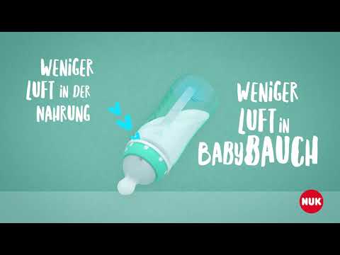 NUK Anti-Colic Professional Babyflasche mit Temperature Control - kein Luftschlucken (ausführlich)