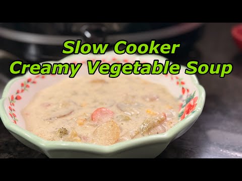 How to Make Creamy Vegetable Soup - Twisted Mikes