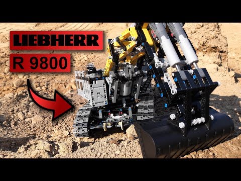 Lego Technic 42100 Liebherr R 9800 Start Bricking Video Free
