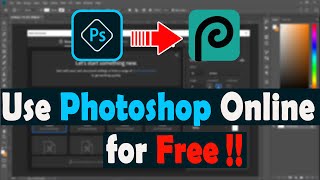 How to Use Photoshop Online for Free | Photopea an alternative of Photoshop