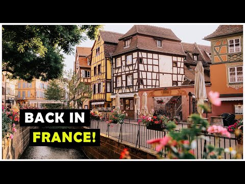 Back In FRANCE! Exploring the Enchanting COLMAR & STRASBOURG!