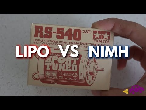How Fast Is The Tamiya Sport Tuned With LIPO AND NIMH (TAMIYA GRASSHOPPER)