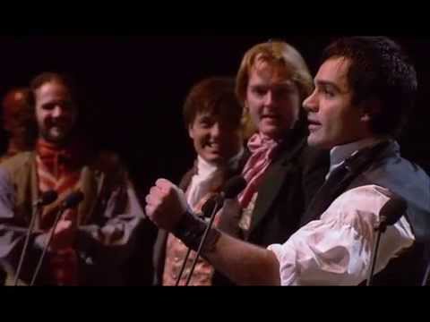 Thumbnail from Do You Hear The People Sing? lyric video by David Burt & Les Misérables Original London Cast Ensemble