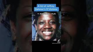 A list of Jeffrey Dahmer’s Victims