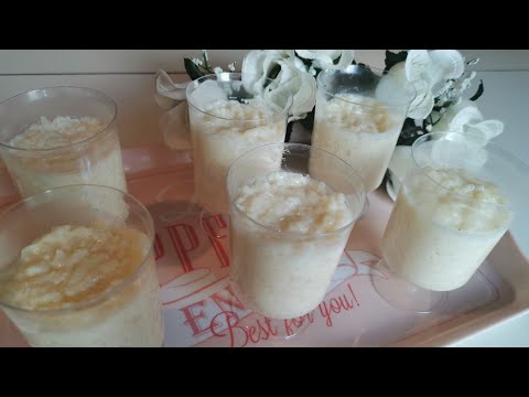 ~RIZ AU LAIT vanille ~ dessert allégé en sucre inratable |Recettes & diététique