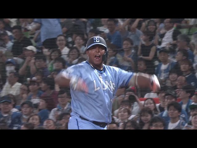 【7回裏】遂に追いついた!! ライオンズ・セデーニョ レフトへの2点タイムリーヒットで同点!! 2025年8月26日 埼玉西武ライオンズ 対 北海道日本ハムファイターズ