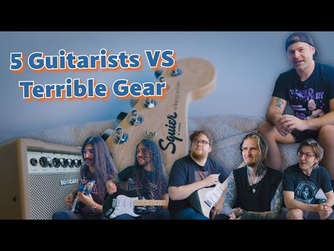 5 Guitarists VS Terrible Gear (Bernth, Brandon Acker, Drewsif, Santiago, SixStringTV)