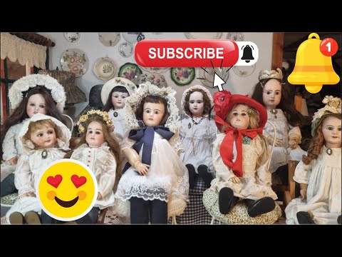 🎀Como es mi colección de Muñecas antiguas 🇨🇵 francesas🎀