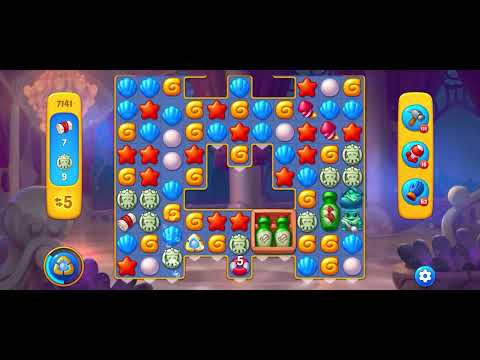 Fishdom level 7141 no boosters フィッシュダム