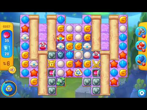 Fishdom 2021 - Level 6867   #playrix #fishdom #gaming