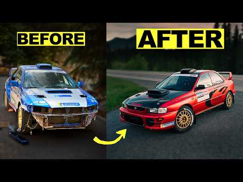 Transforming a Barn-Find Rally Car in 18 Minutes