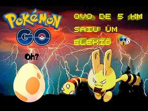 CHOCANDO OVO DE 5KM SAIU UM ELEKID